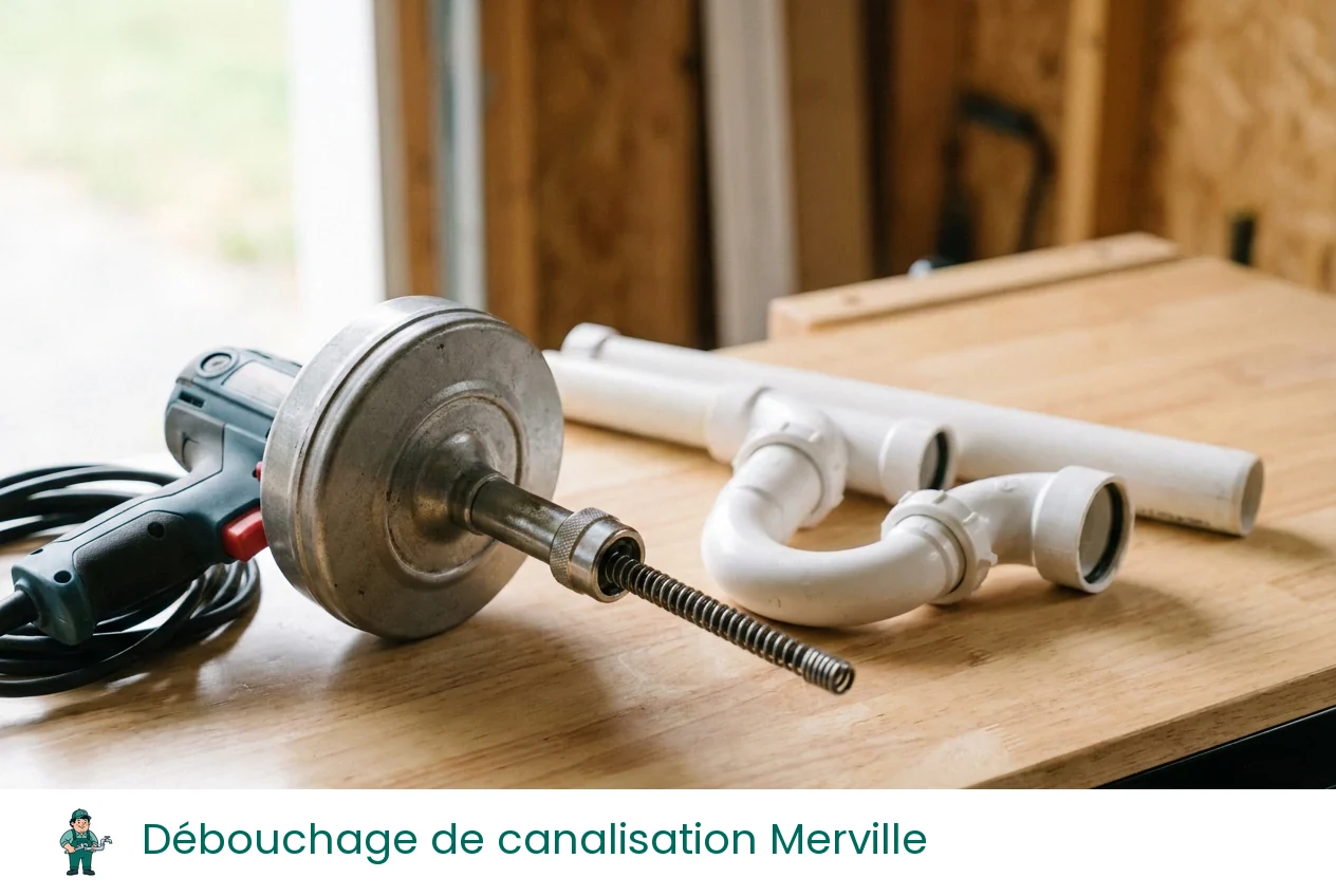 Débouchage de canalisation à Merville