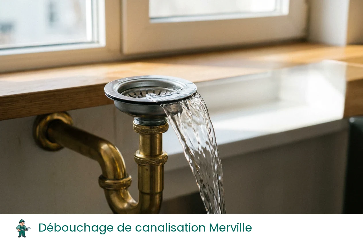 Débouchage de canalisation à Merville