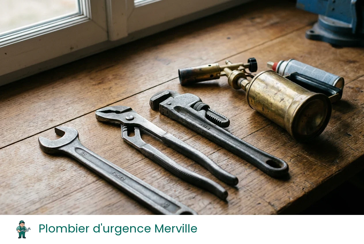 Plombier d'urgence à Merville