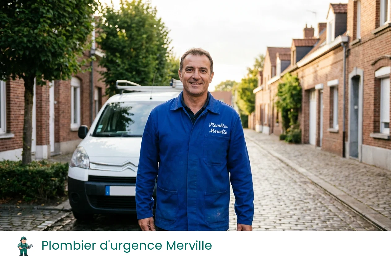 Plombier d'urgence à Merville