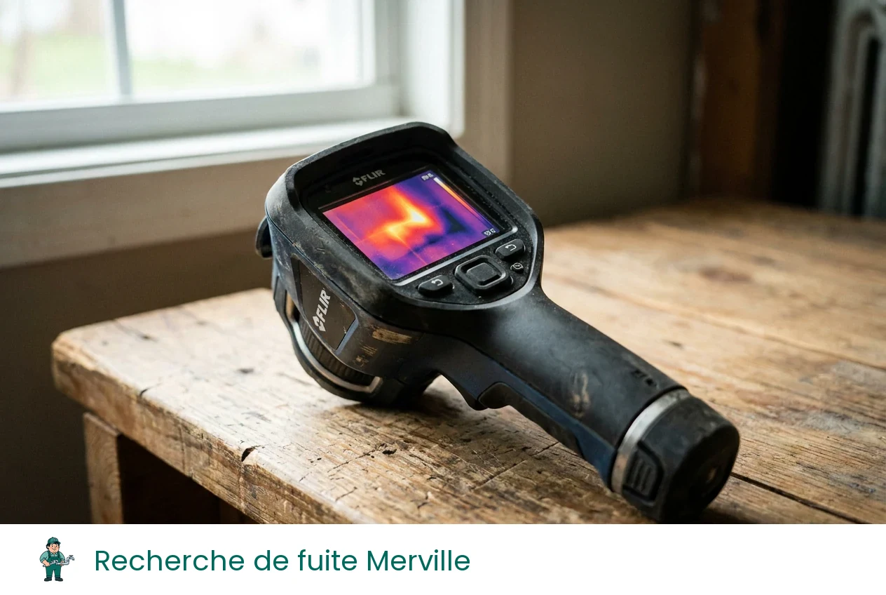 Recherche de fuite à Merville