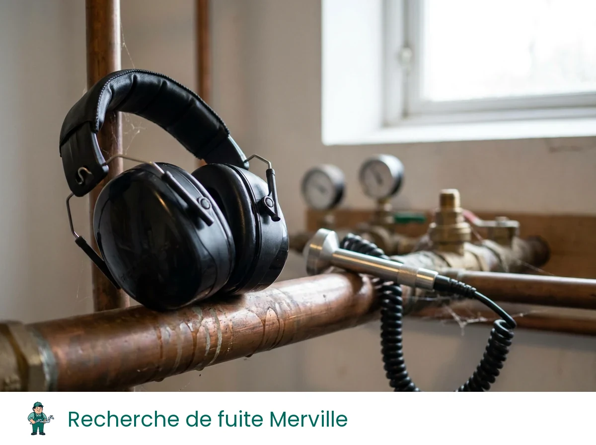 Recherche de fuite à Merville