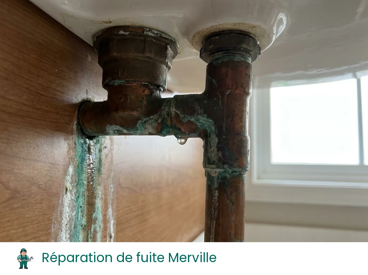 Réparation de fuite à Merville